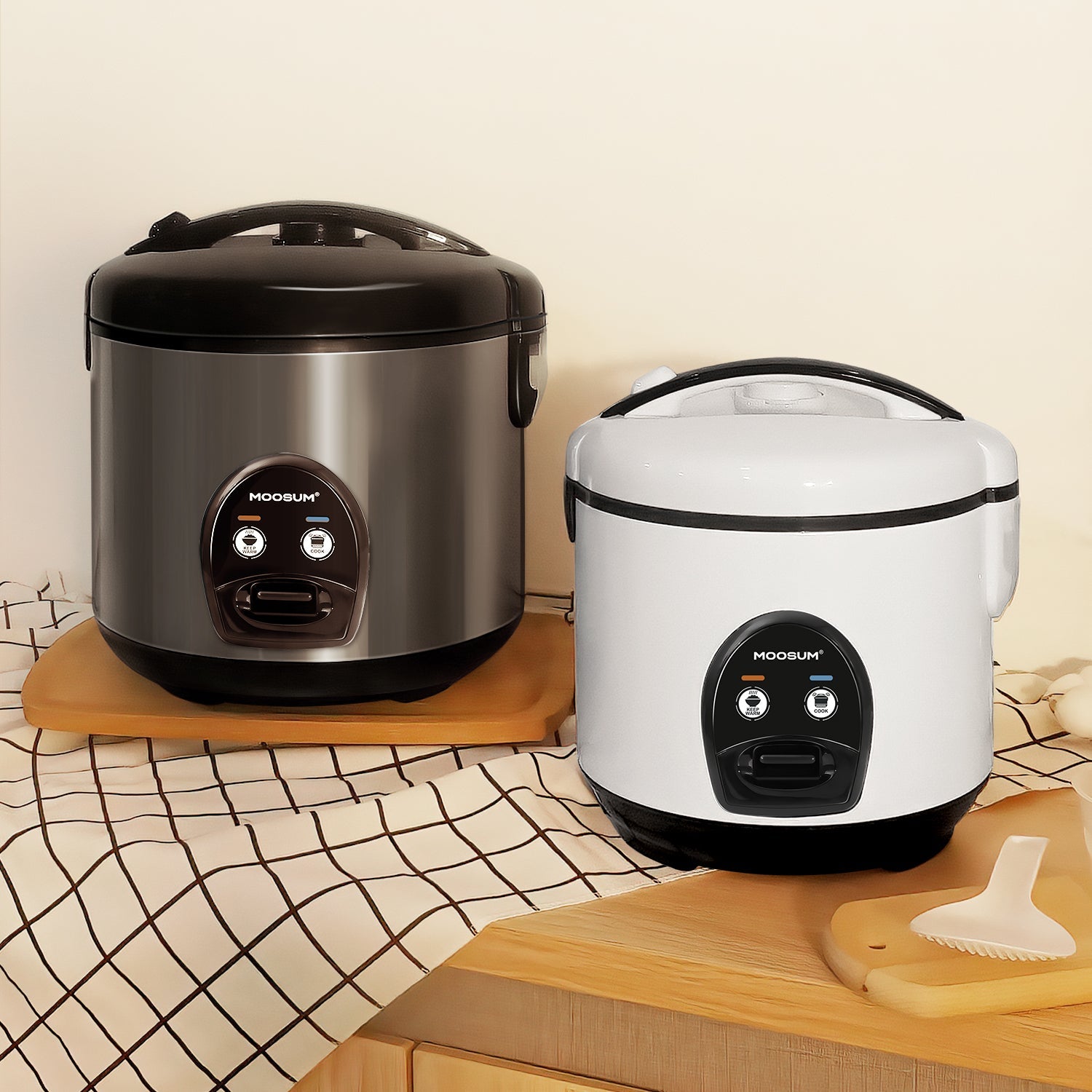 MOOSUM Electric Rice Cooker