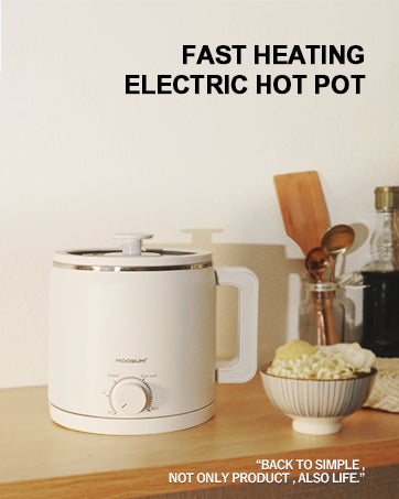 MOOSUM Mini Electric Hot Pot
