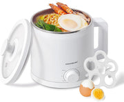 Mini Electric Hot Pot with Stainless Steel, 1.5L
