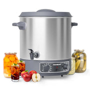 27 QT Electric Water Bath Canner, Temperature and Timer Control