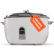 30-Cup (UnCooked), 60-Cup (Cooked) Commercial Rice Cooker